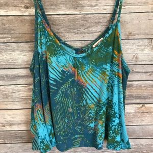 Mossimo Hawaiian multicolored top